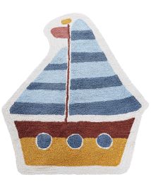 Cotton Kids Rug Ship 105x120cm Multicolour