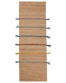 Jute Runner Rug 70x200cm Beige