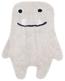 Cotton Kids Rug Monster 70x100cm Beige