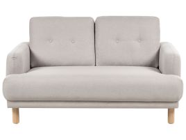 2 Seater Fabric Sofa Taupe TUVE