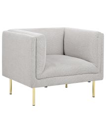Fabric Armchair Grey MOEN