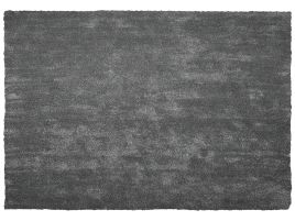 Shaggy Area Rug 160x230cm Dark Grey