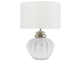 Ceramic Table Lamp White NERIS