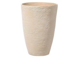 Plant Pot 43 x 43 x 60 cm Beige CAMIA