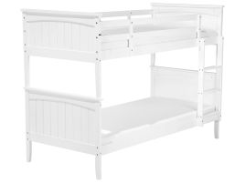 Bunk Bed Pine Wood White ALBON