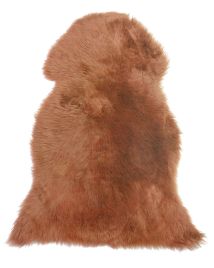 Sheepskin Rug Golden Brown