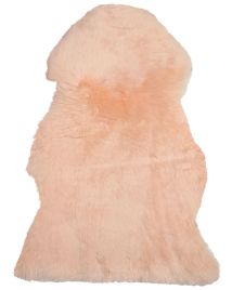 Sheepskin Rug Peach Pink