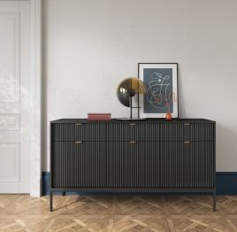 Dyfed Sideboard 154cm - Black
