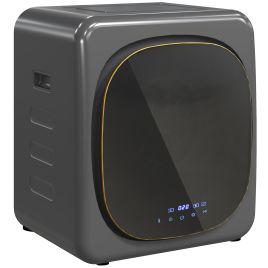 HERON 4kg Vented Tumble Dryer Compact Tumble Dryer Grey