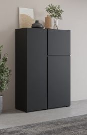 SOREN Highboard Cabinet - Black