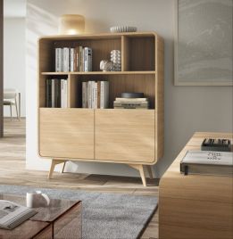 TELION Highboard Cabinet - Oak