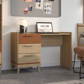 NORA Office Desk 120cm - Oak
