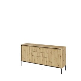 TRADESSA Sideboard Cabinet 166cm - Oak