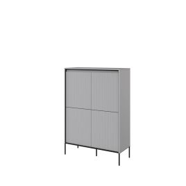TRADESSA Highboard Cabinet - Grey Matt