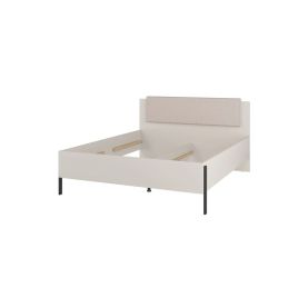 ALDEN EU Super King Size Fabric Bedframe - Beige