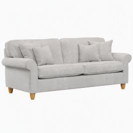 4 Seater Sofa - COASTAL Fabric - Pearl