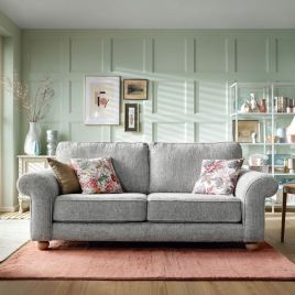 Ingrid 3 Seater Sofa - Ash Grey