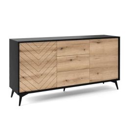 Ravenna Serene Sideboard with 3 Drawers and 2 Doors - Oak Evoke