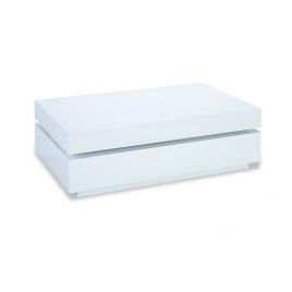 Ballymena Stylish High Gloss Coffee Table - White