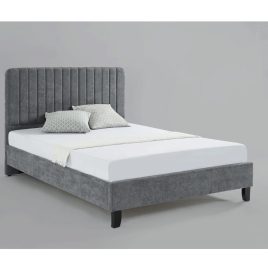 El Dorado Luxurest Bed Frame Grey Elegance with a Classic Touch - Double 4ft6