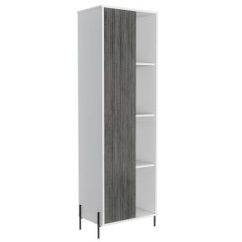 Dallas Tall Storage & Display Cabinet - White