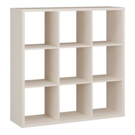 LORYTH 3x3 Bookcase Storage Unit - Sand