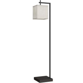 HERON Floor Lamp for Living Room Modern Tall Standing Lamp with Adjustable Colour White