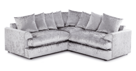 Mercury Ajo Crushed Velvet Corner Sofa