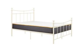 Birlea Emily Cream Metal Bed Frame - Single 3ft