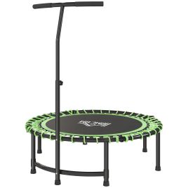 HERON Mini Round Steel Frame Trampoline Green