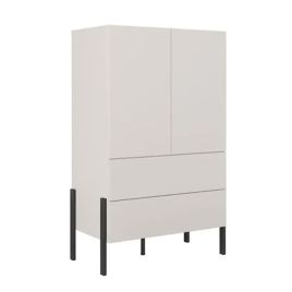 ALDEN Highboard Cabinet - Beige