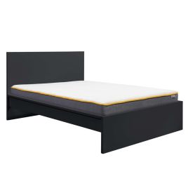 Streamlined Design Oslo Black Bed Frame - Standard Double 4ft6