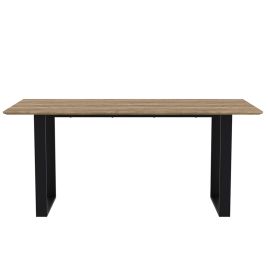 ANTIVA Wooden Dining Table - Black