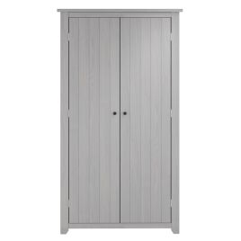 Wardrobe - HARLAN 2 Door Wardrobe Grey - 103cm