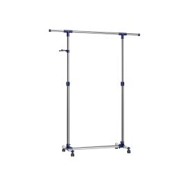 Garment Rack - SOLRAE Adjustable Coat Rack Steel - Black