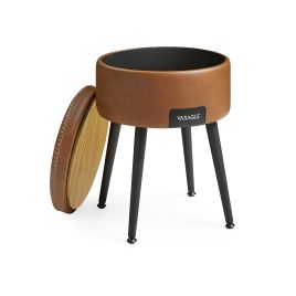 EKHO Collection-Storage Ottoman Bench Max. Load 150 kg Caramel Brown