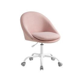 Office Chair - ORASO Foam Padded Ergonomic Chair - Jelly Pink