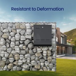 Gabion Basket - FIORIA Metal Cage Mesh 9 Spacer Hook Single Pack - Silver