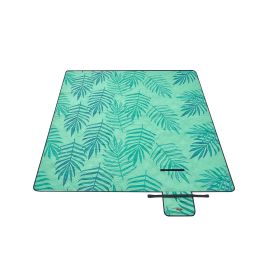 Picnic Blanket - AVODA Fern Pattern Outdoor Blanket - Green
