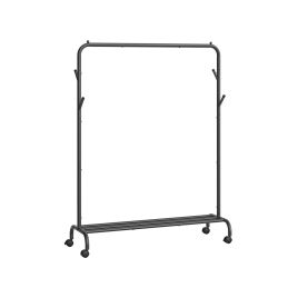 Clothes Rail - FIONIA Heavy Duty Metal Frame Clothes Organizer - Black