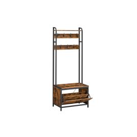 Coat Rack with Shoe Storage