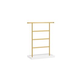Jewellery Stand - AVOLIA 4 Tier with Tray - Gold