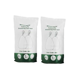 Drawstring Trash Bags - 30L