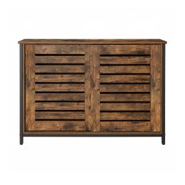MARLEDOWN Sideboard with Sliding Doors - Brown