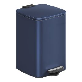HIREXI Stainless Steel Kitchen Pedal Bin - Blue