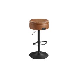 Bar Stool - AVORIA EKHO Collection Spin Swivel Caramel Brown