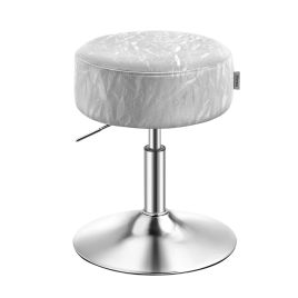 ELXIMI Height Adjustable Dressing Table Stool - Dove Grey