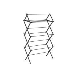 Foldable Clothes Airer with Steel Frame