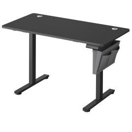 Computer Table - ASTNOS Height Adjustable Standing Desk 60 x 120 cm - Black