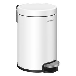HEMOMO Bathroom Pedal Bin 3L - Cloud White
